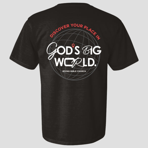 God's Big World T-Shirt - Black Thumbnail