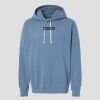 Garment Dyed Lightweight Fleece Hooded Sweatshirt Thumbnail