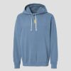 Garment Dyed Lightweight Fleece Hooded Sweatshirt Thumbnail